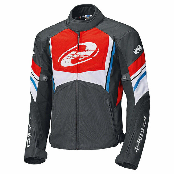 Laikė tekstilės mc-jacket baxley top juodą /raudoną