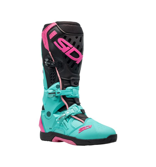 SIDI Unisex Mc-Stövlar Crossair Mint /Svart /Rosa