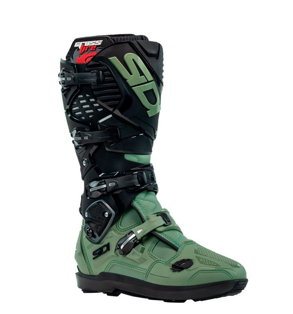 SIDI Mc-Stövlar Crossfire 3 SRS Militärgrön /Svart
