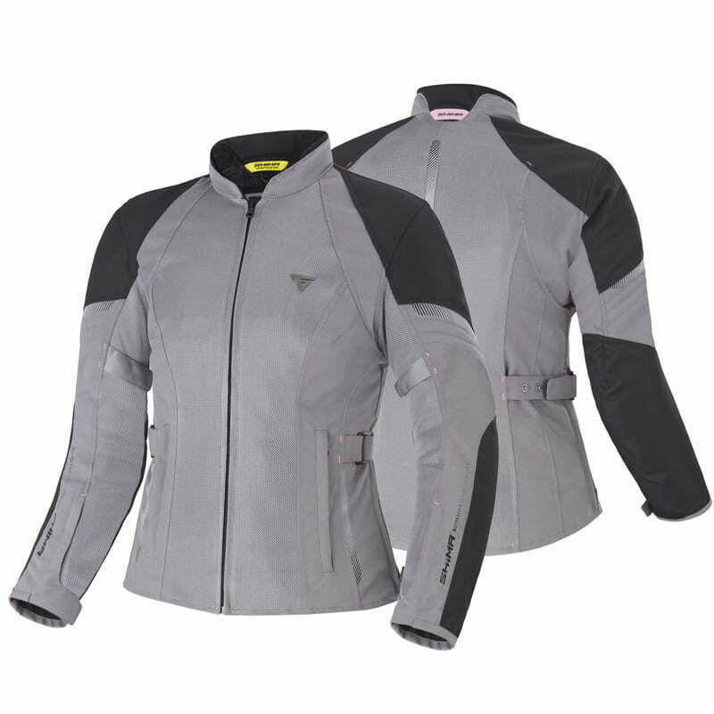 Shima Lady Textile MC Jacket Jet Grey