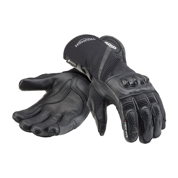 „Triumph Gore-Tex® MC“ pirštinės alder juodos spalvos