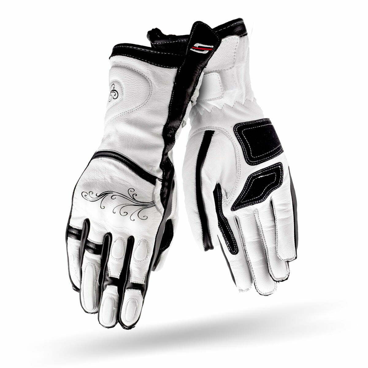 Shima Lady MC-Gloves Modena White