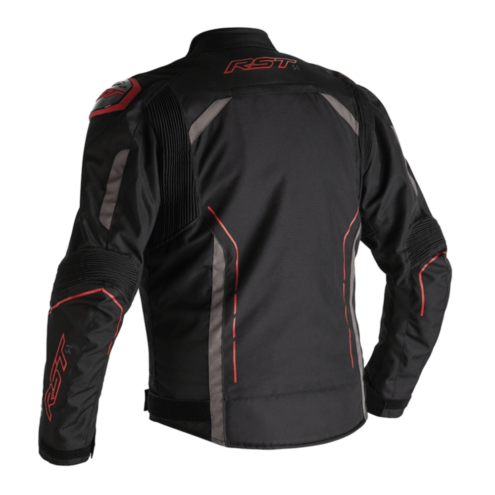 RST TEXTILE MC-JACKET S-1 juoda /raudona