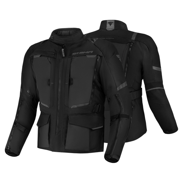 „Shima Textile Mc-Jacket Hero 2.0 Black“