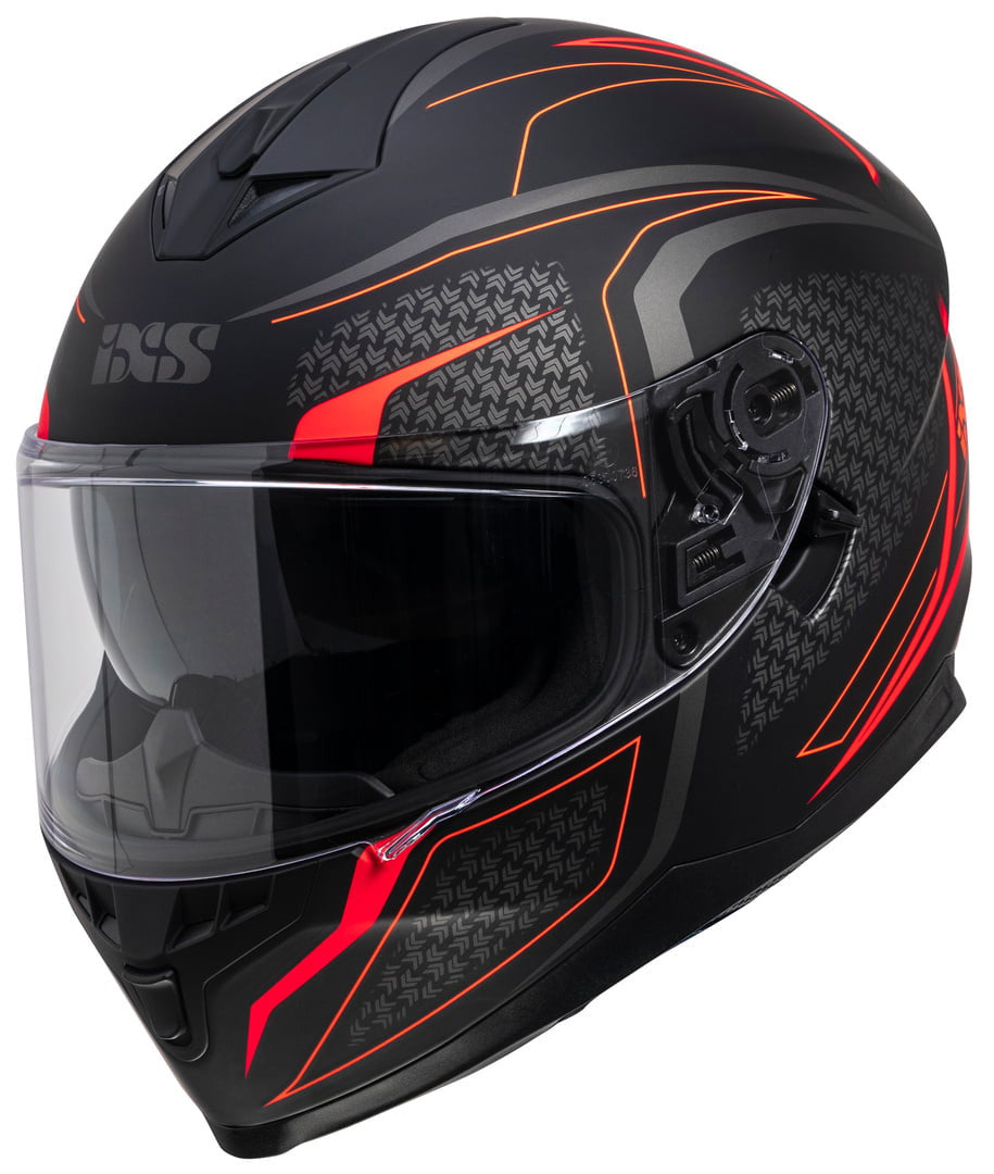 „IXS Integral MC Helmet 1100 2.4 Matt Black /Red“