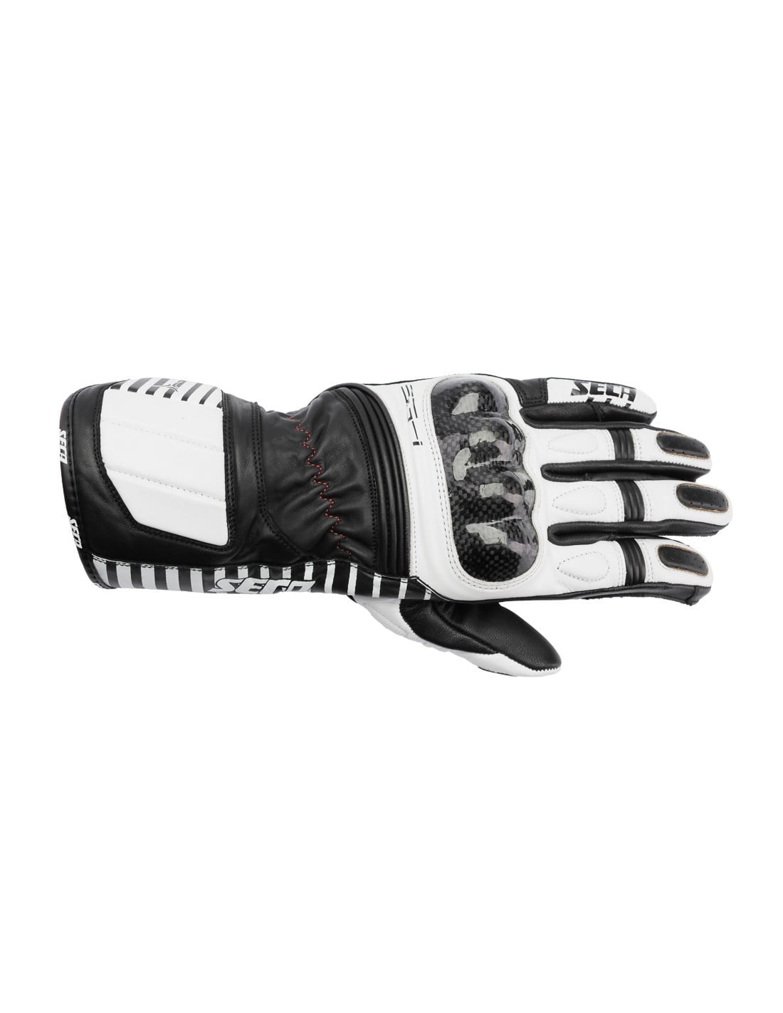 Seca mc-gloves Mercury IV balts /melns